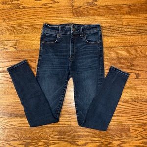 high rise super skinny jeans